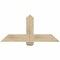 Ekena Millwork Eugene Rough Sawn Timber Gable Bracket, Douglas Fir, 48"W x 22"H x 4"D x 6"F, 11/12 Pitch GBW048X22X0406EUG00RDF - alternate 1